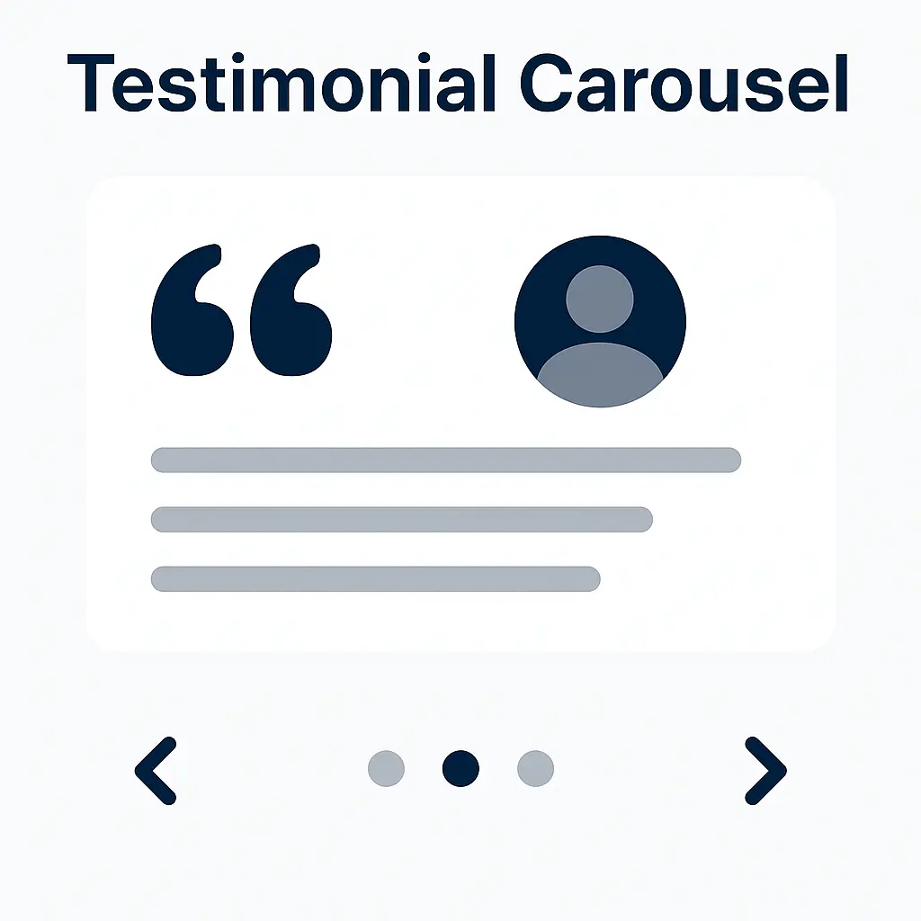 Testimonial Carousel Placeholder